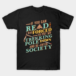 Love Trekking People Not So Much T-Shirt